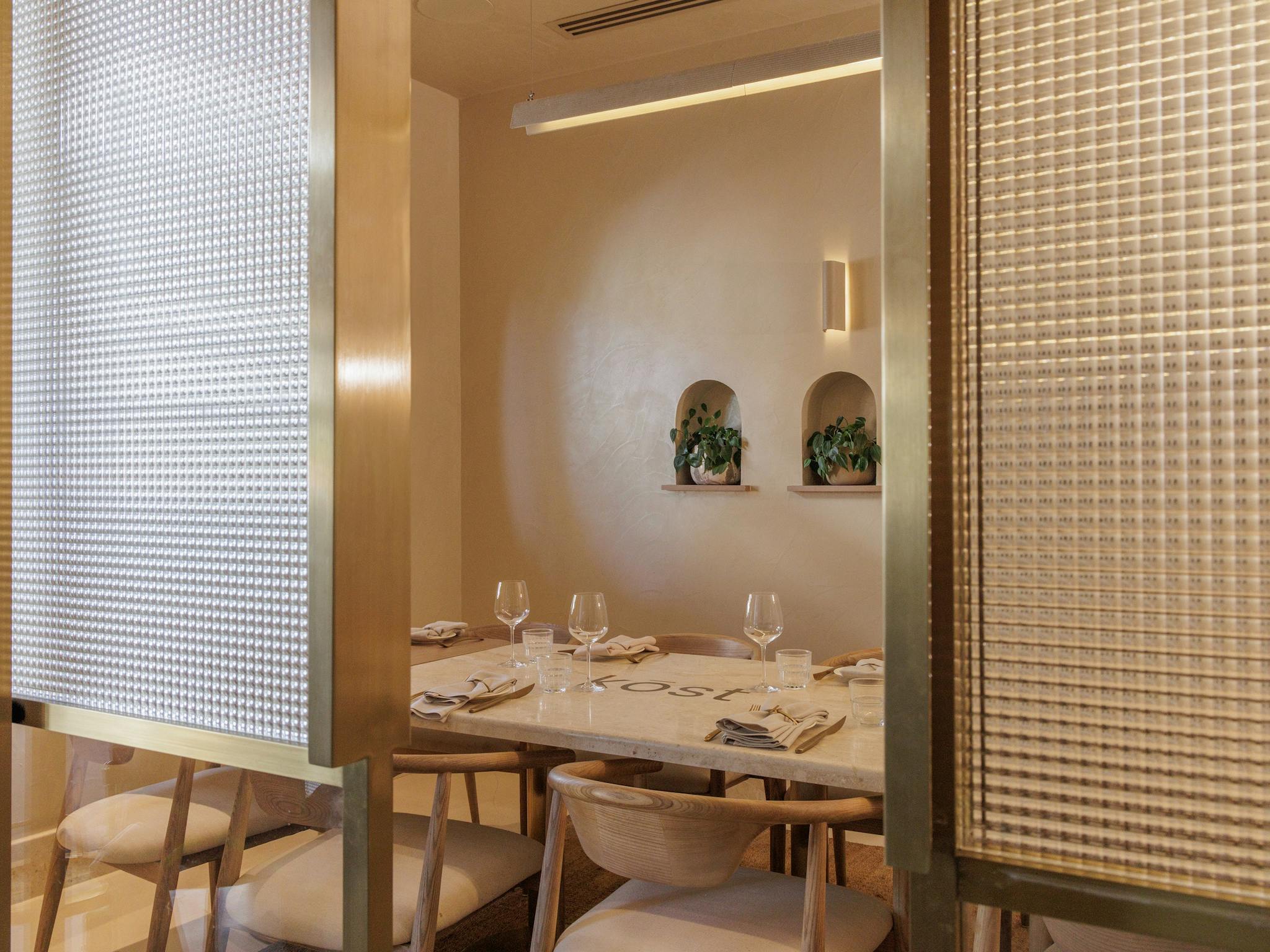 Private dining room Private dining room
