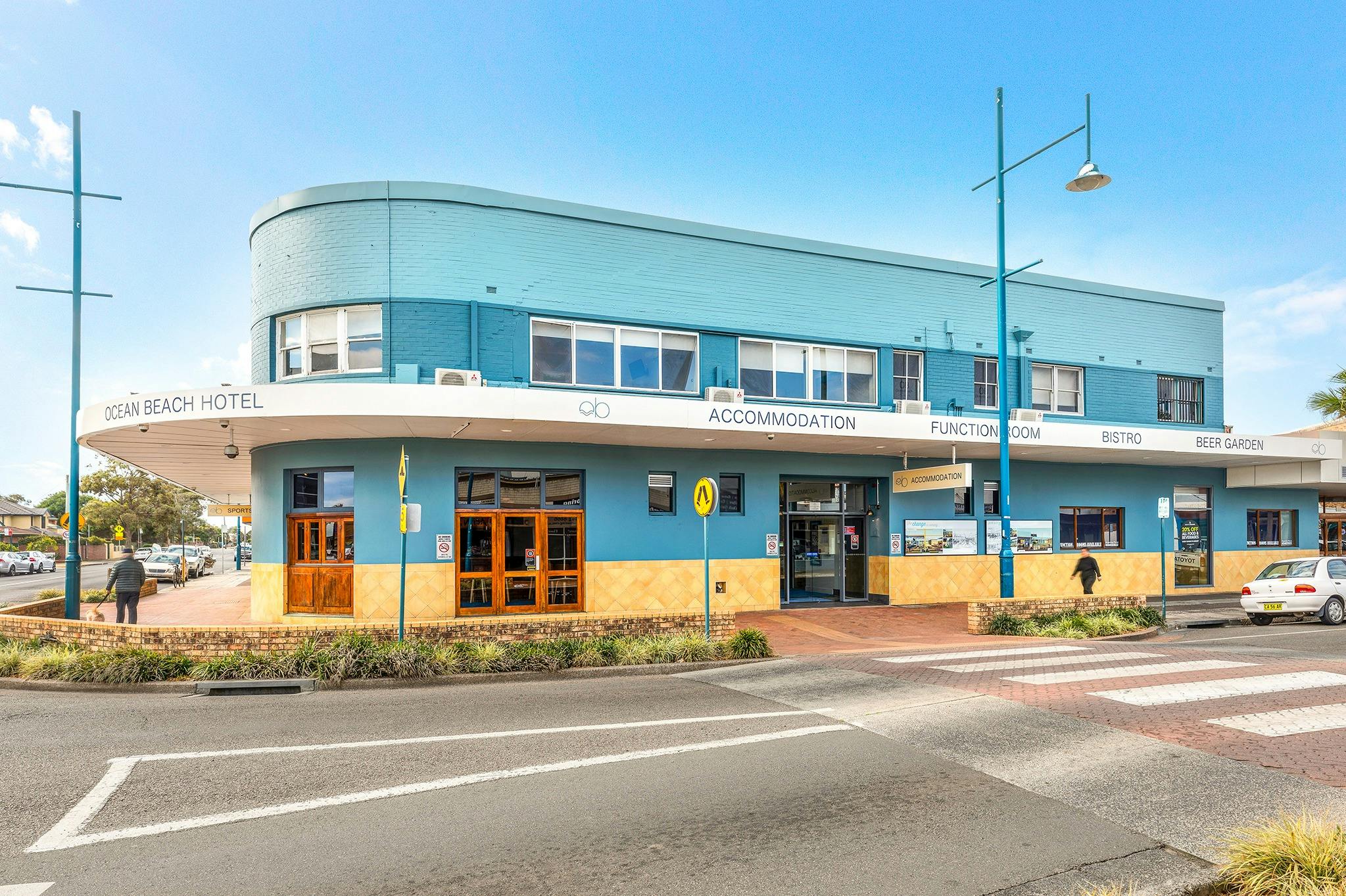 オーシャンビーチホテルのナイトキャップ