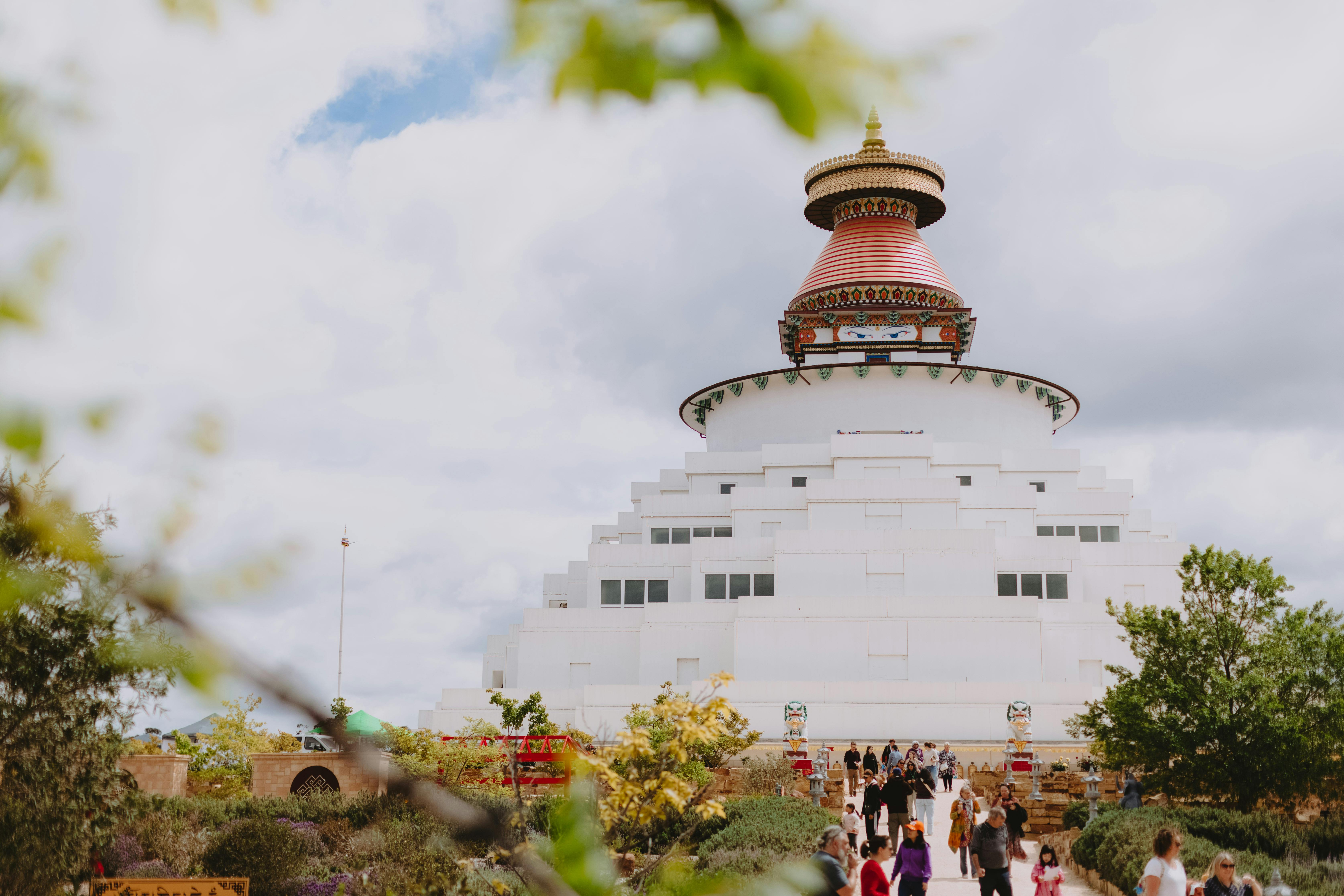 The Great Stupa Vegecareian event