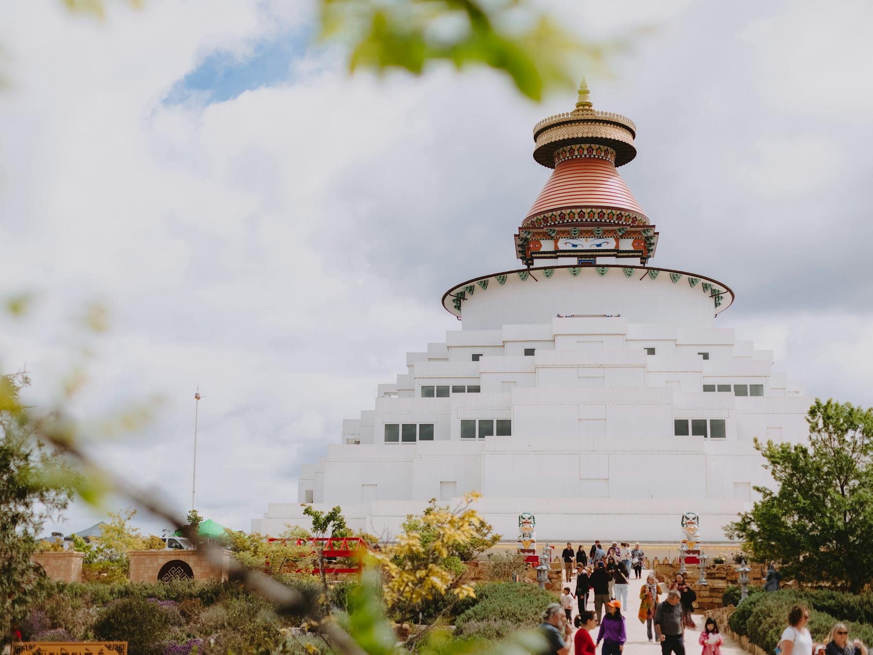 The Great Stupa Vegecareian event