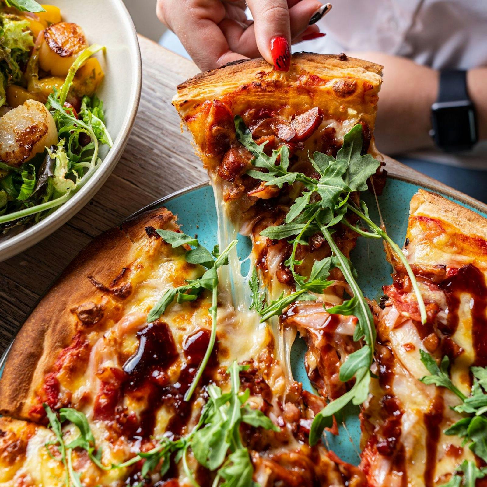 Pizza from the Bistro