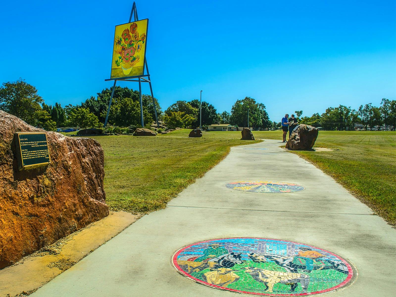 Emerald Van Gogh Sunflower Painting