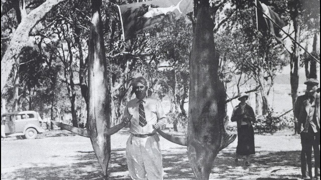 Heritage Trail Zane Grey with marlin Feb 1936