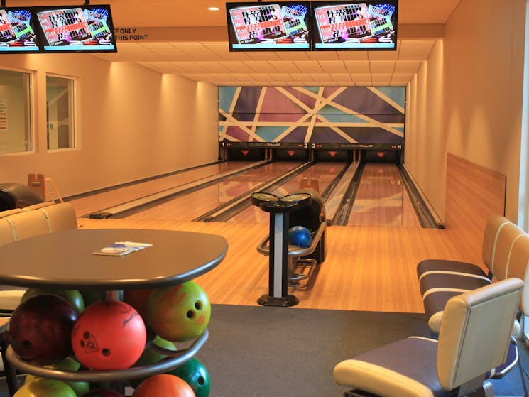 Bowling lanes