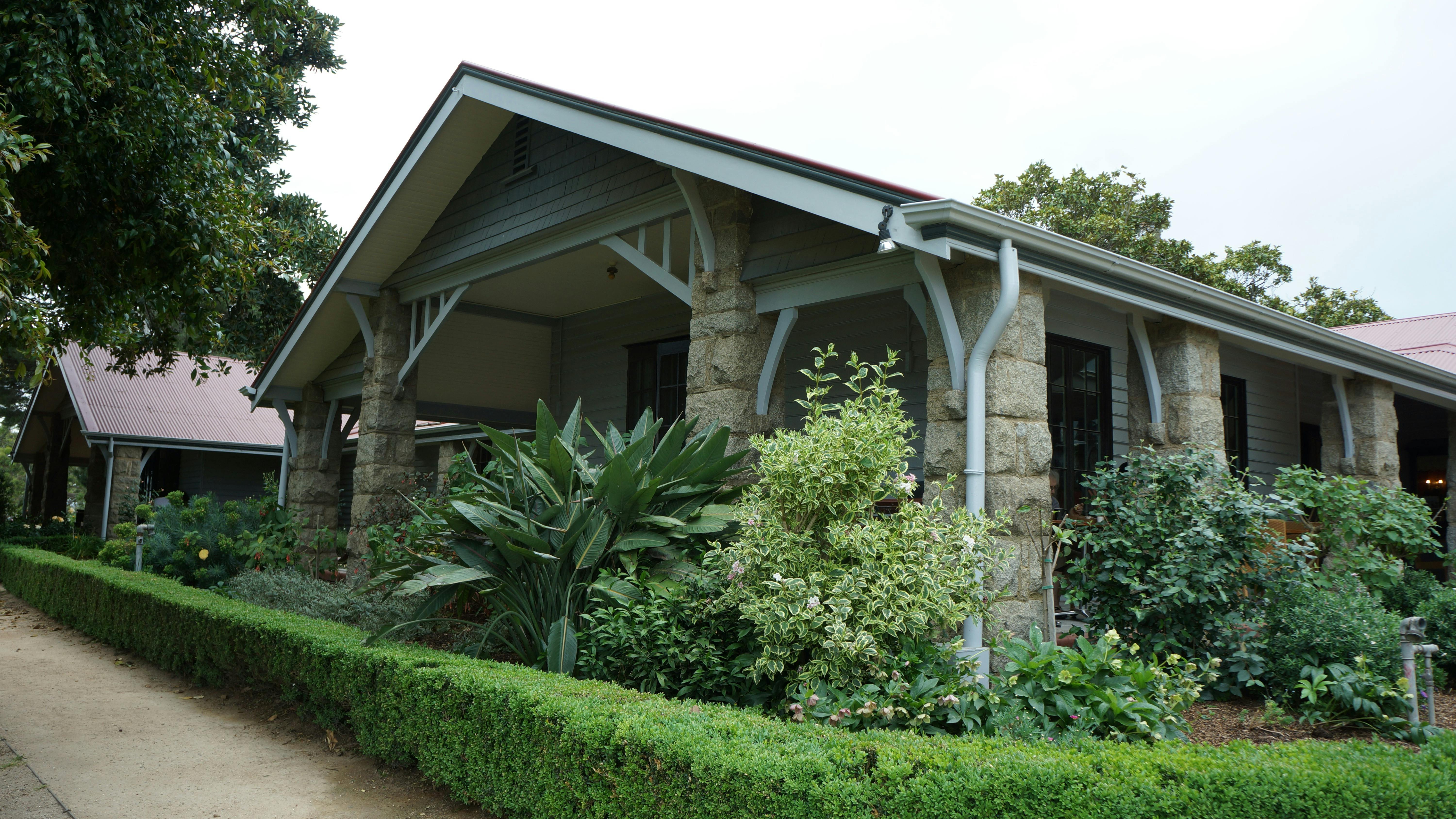 Heritage building with gardens