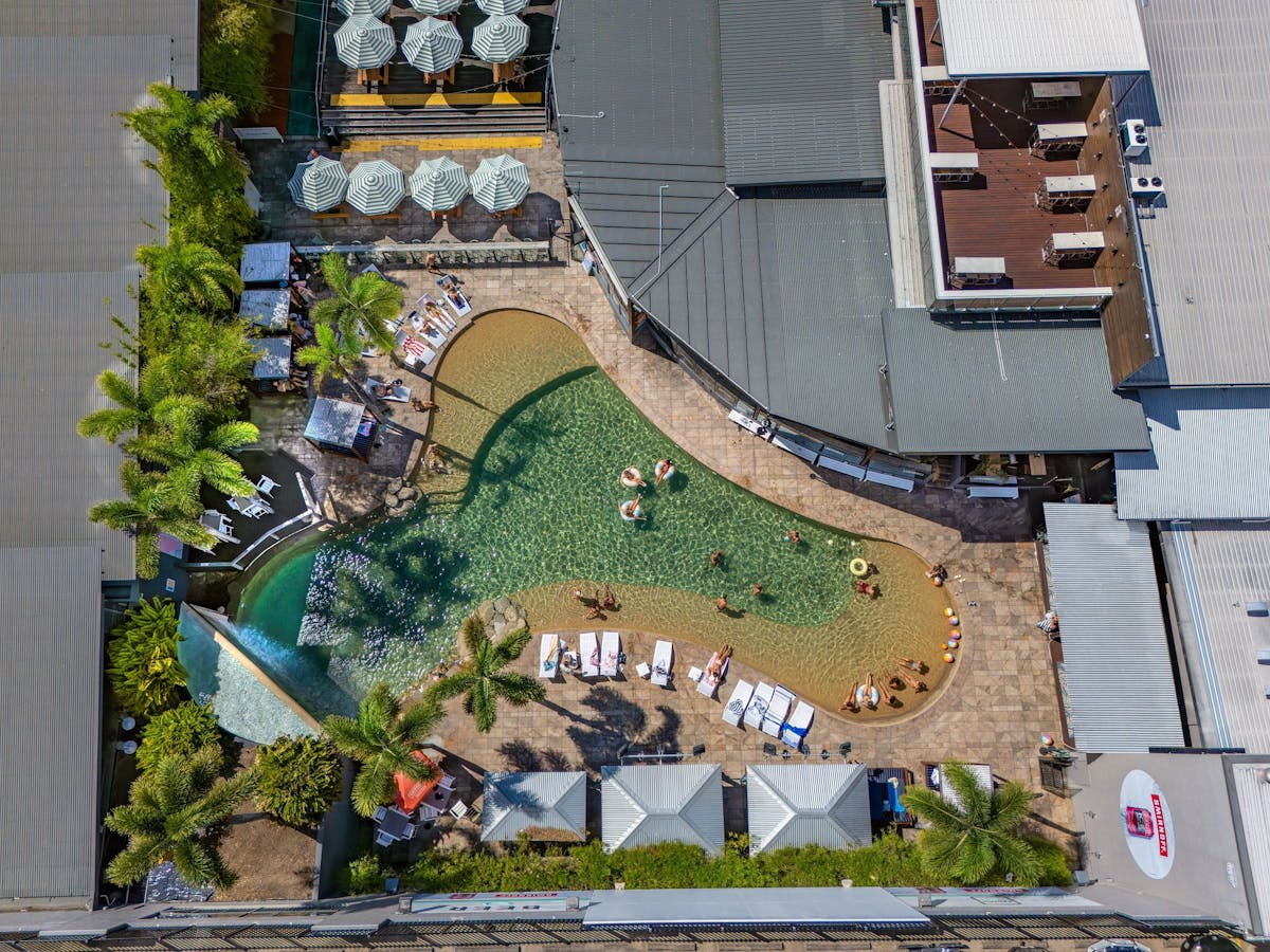 Pool area