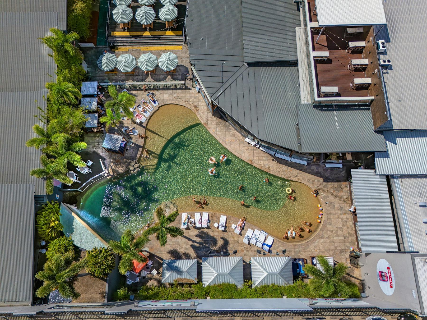 Pool area