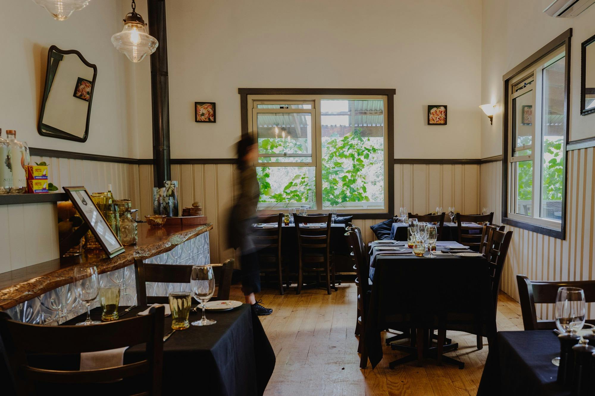 Dining room at Templar Lodge