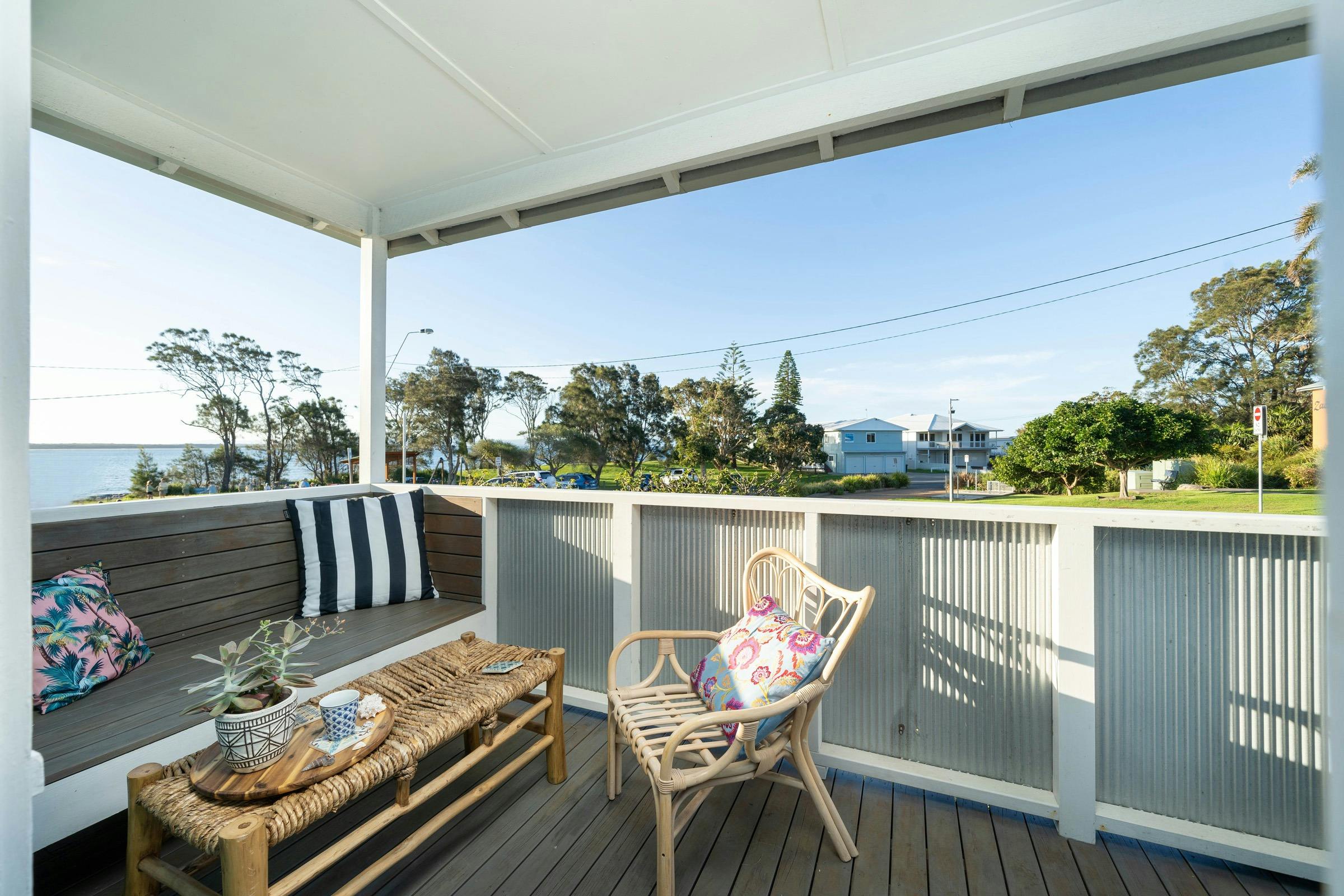 View Currarong Beach from the front deck