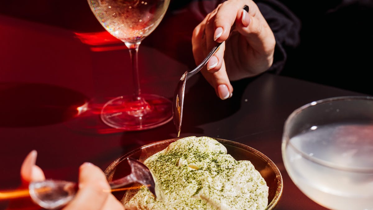 night market brisbane restaurant matcha dessert