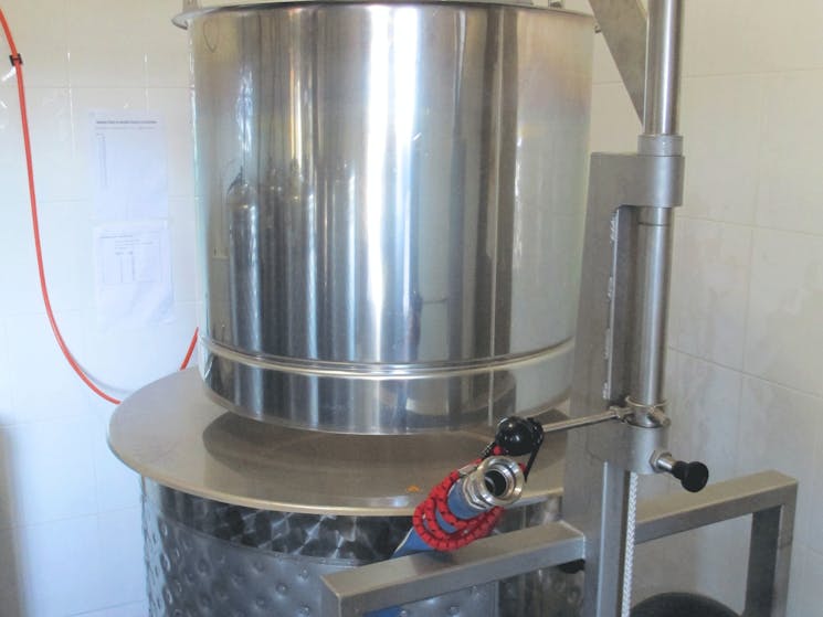 Mash Tun and Kettle