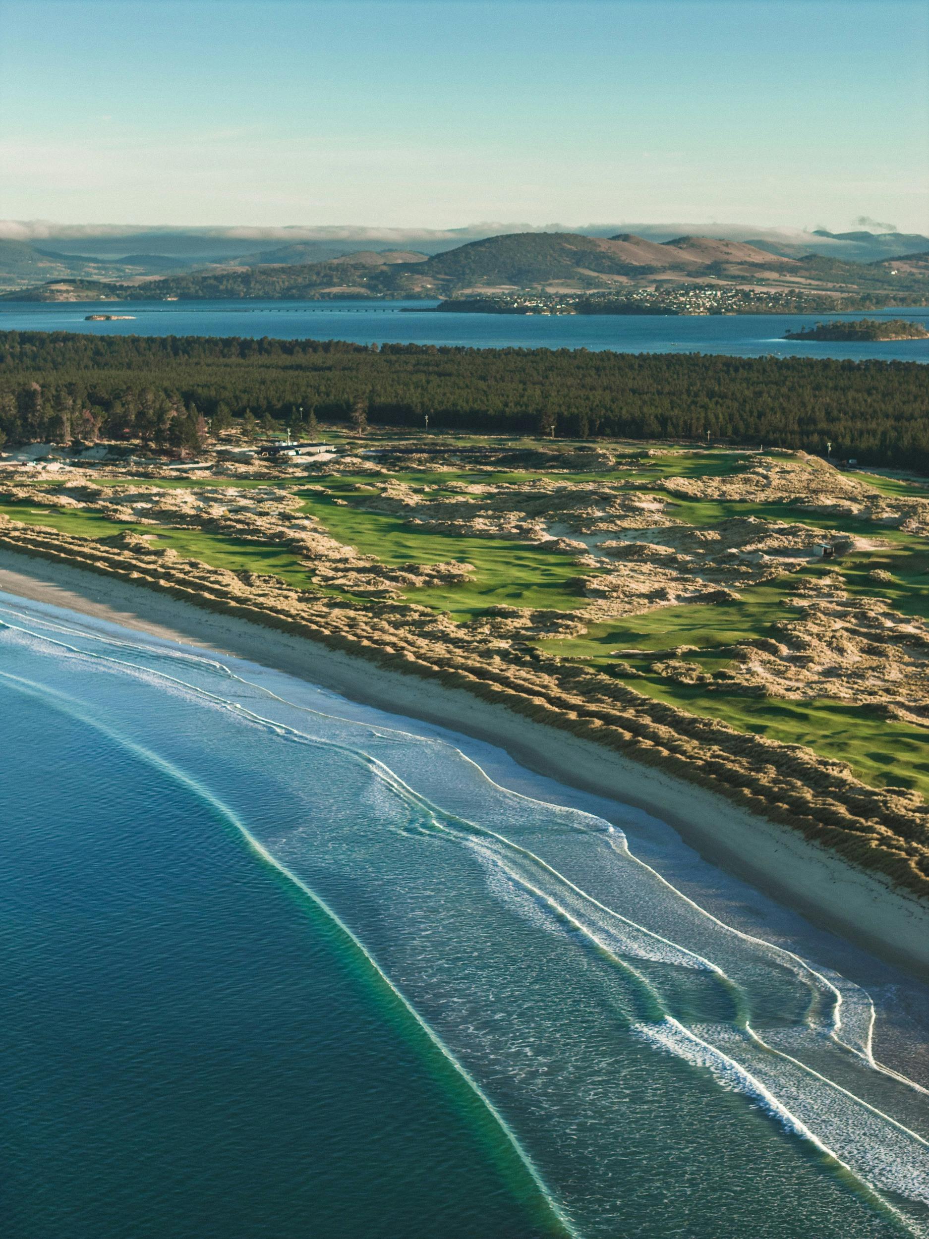 The South Course in the morning light