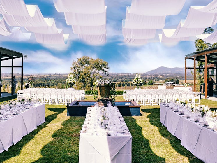 The Mill Courtyard Weddings in The Hunter Valley