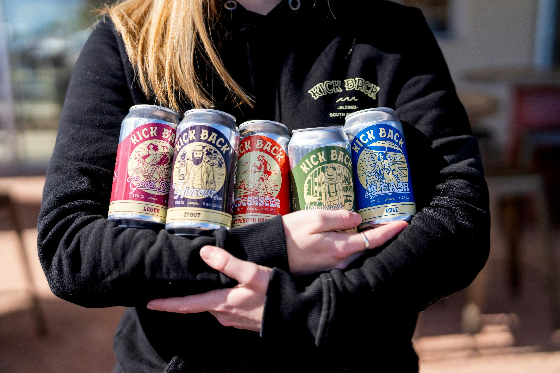 Kick Back's core range