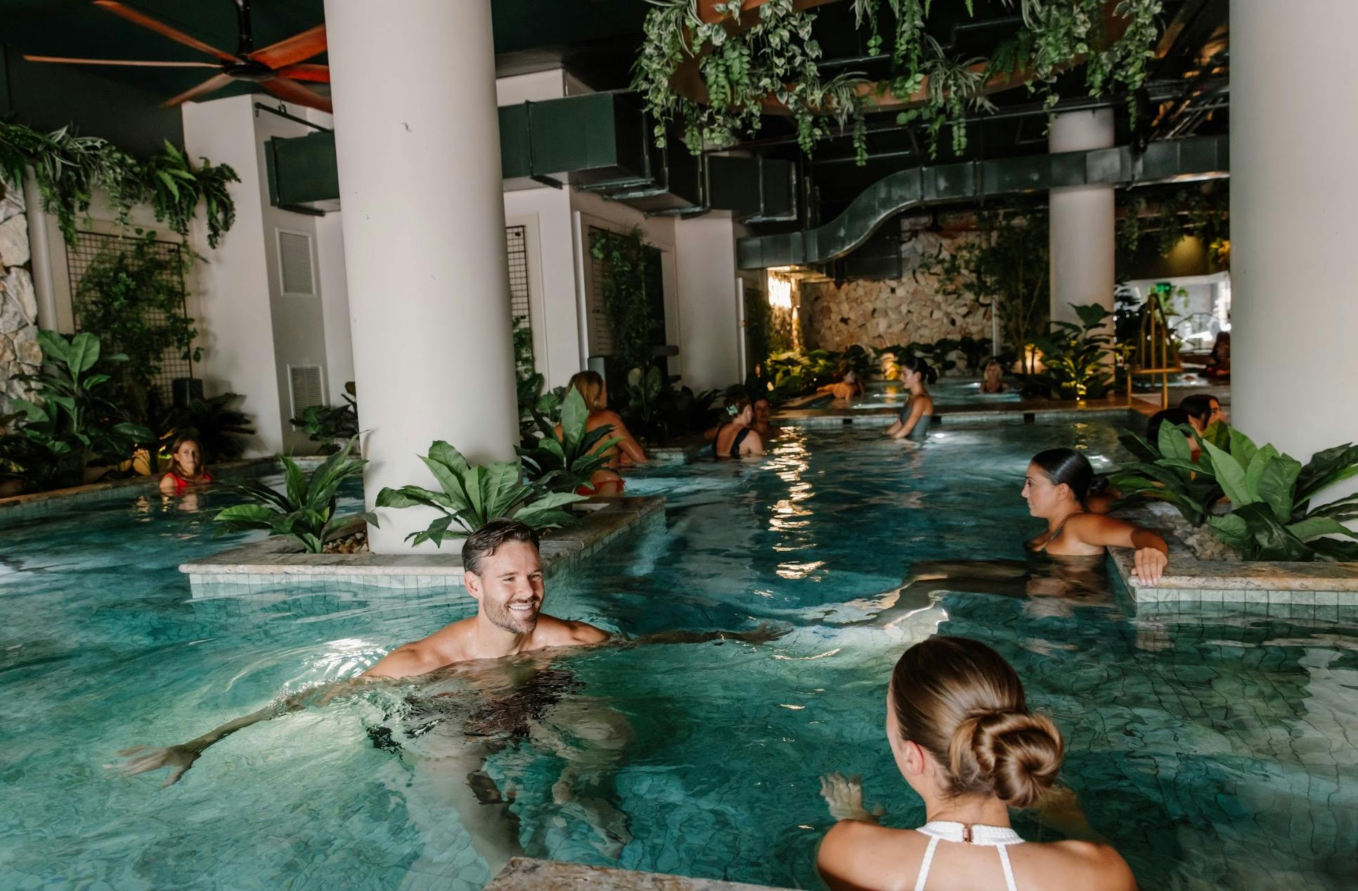 long view of the pool