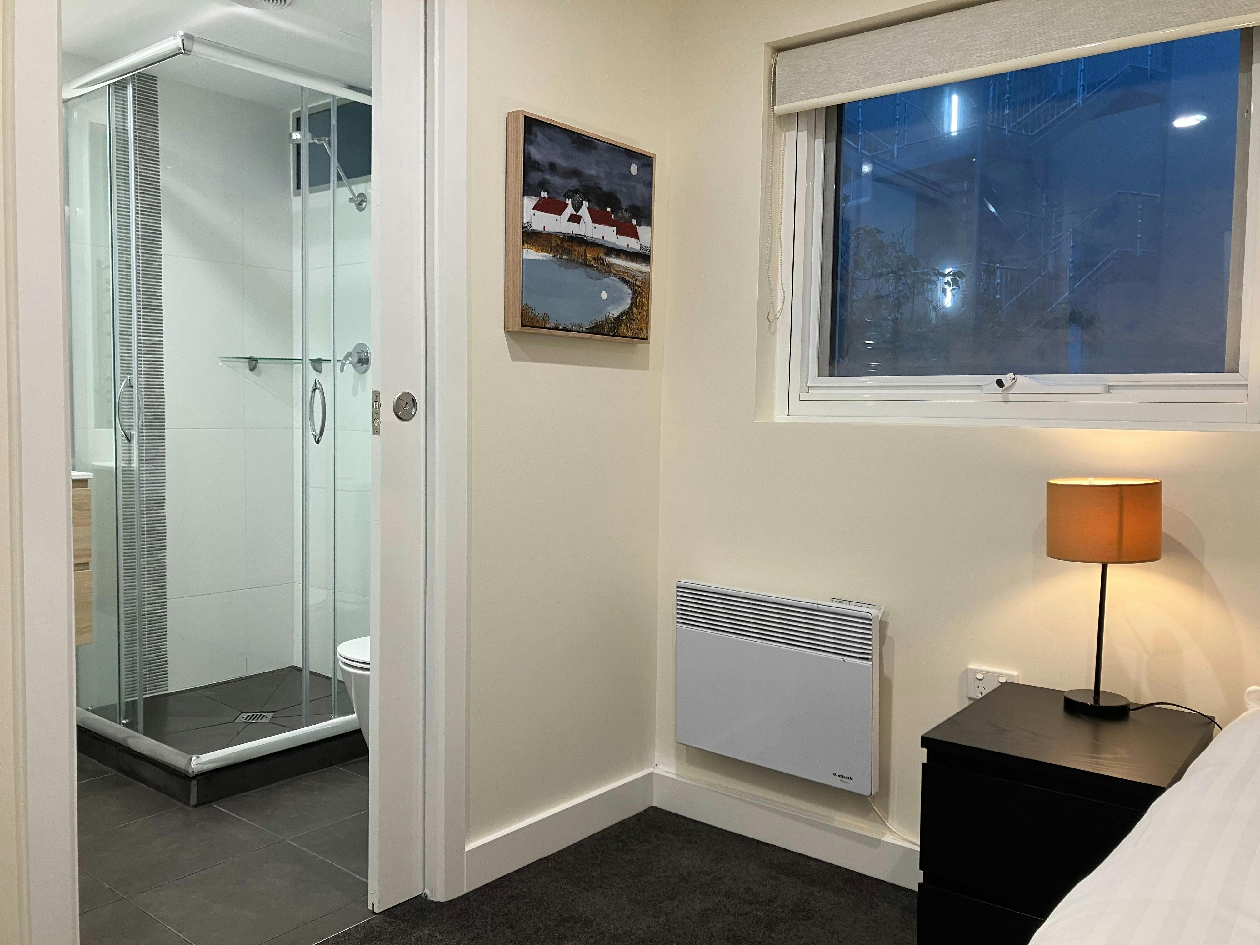 Master bedroom with ensuite