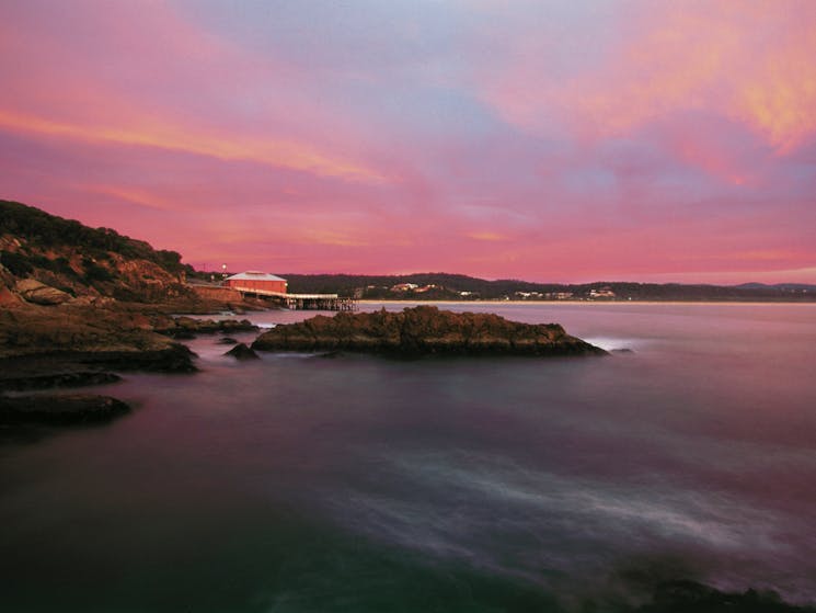 Tathra Wharf, Sapphire Coast NSW, fishing