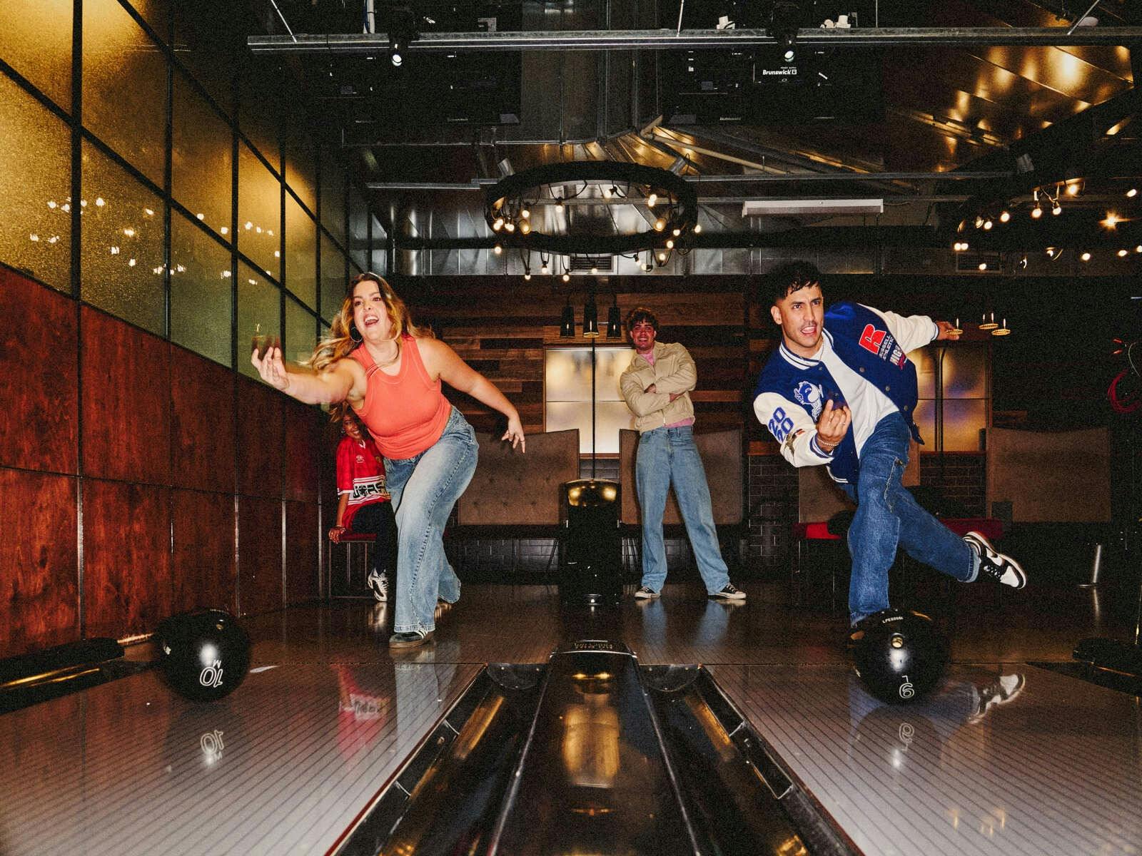 Get your social competitive bowl on at Strike Bowling