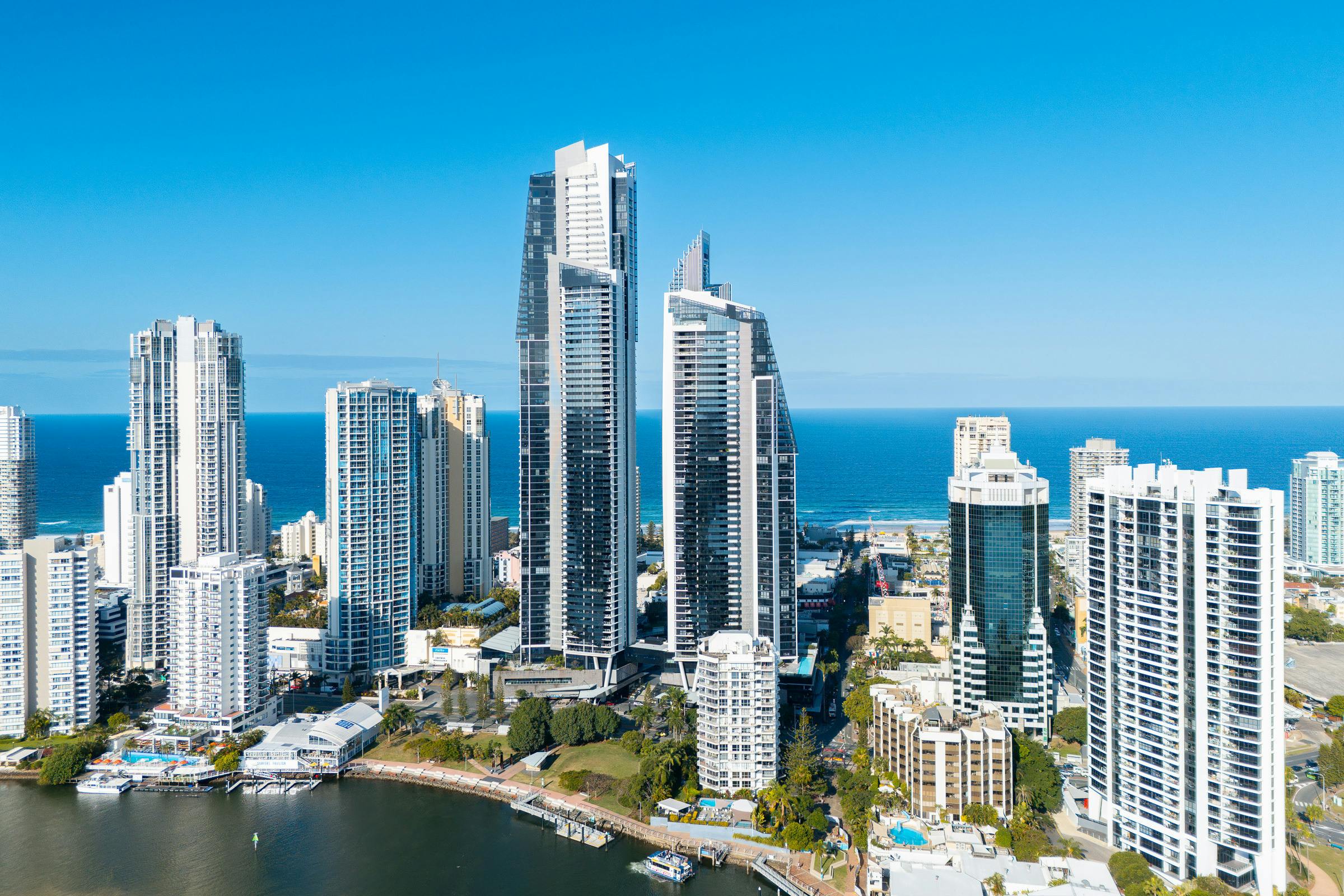 Neighbouring Surfers Paradise Beach, Circle on Cavill is a thriving tourist hub!