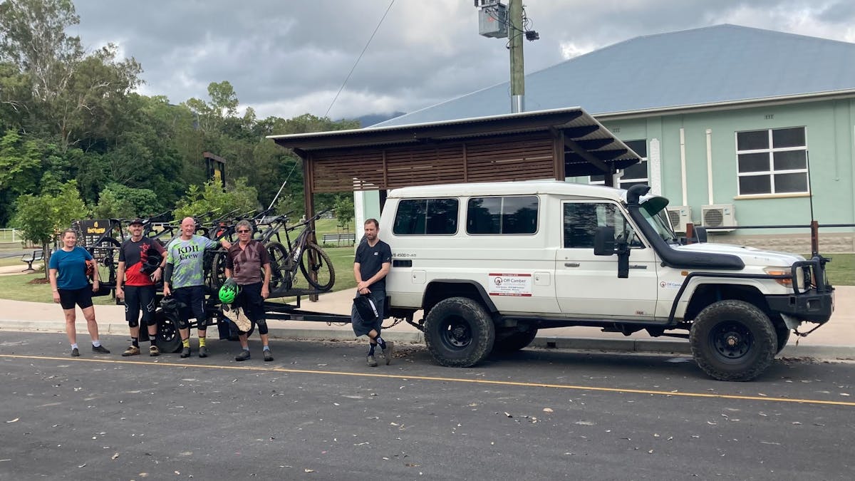 Finch Hatton Off Camber MTB shuttles
