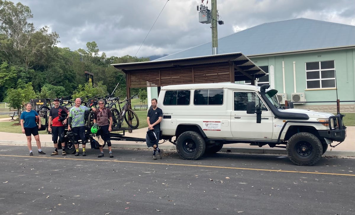 Finch Hatton Off Camber MTB shuttles