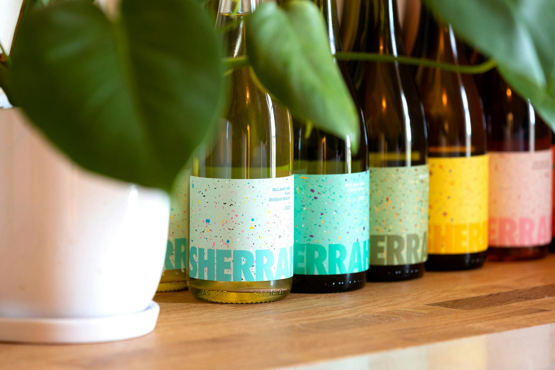 Beautiful labels, all colours of the rainbow