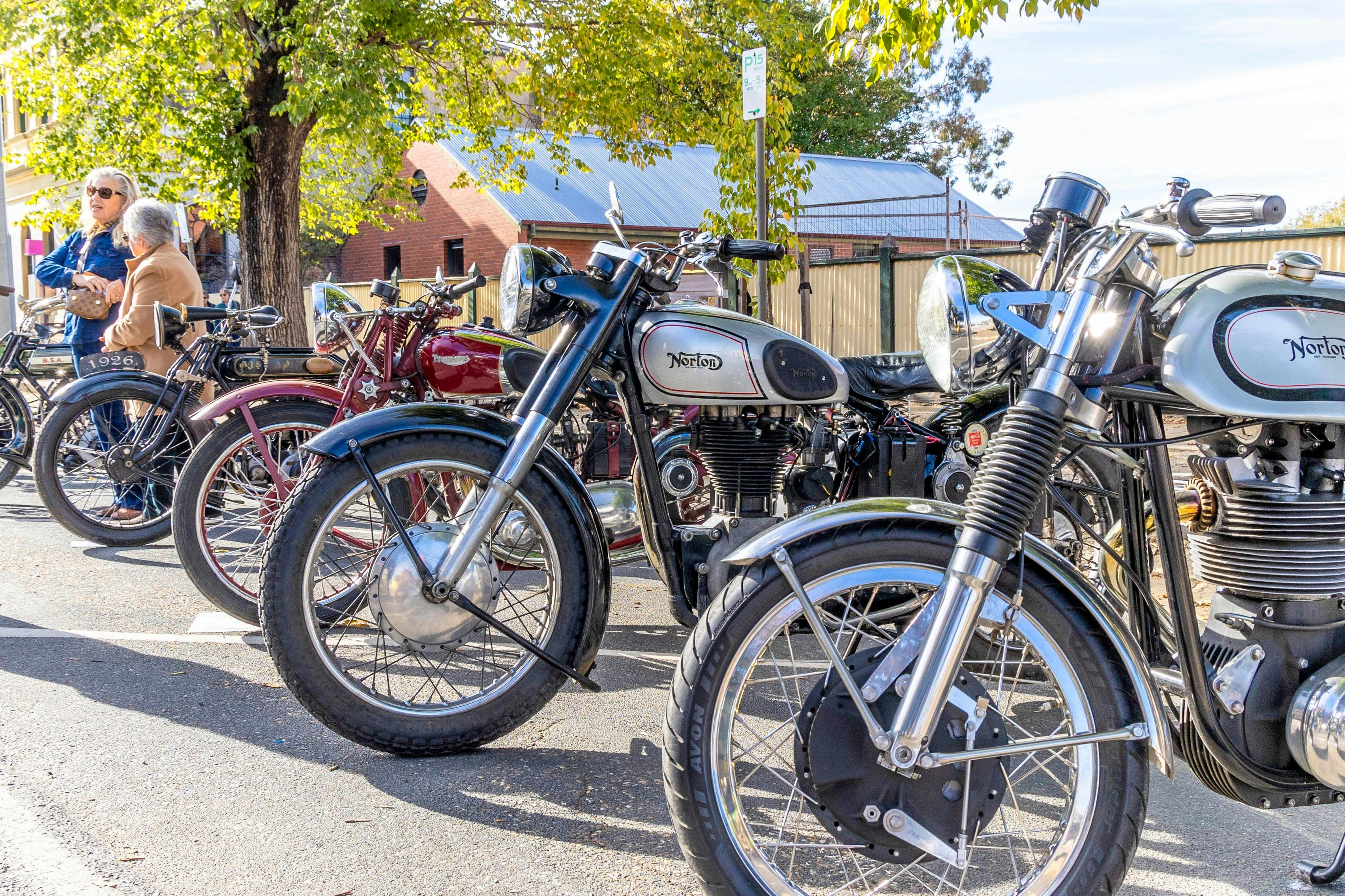 Motor Bikes in Ford Street