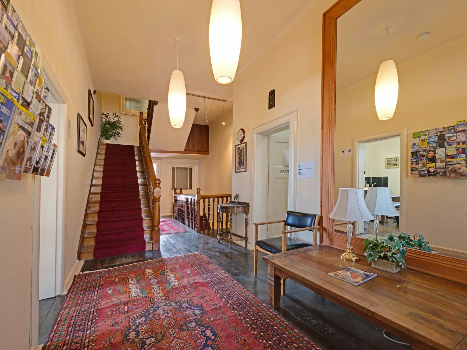 Entrance from front door