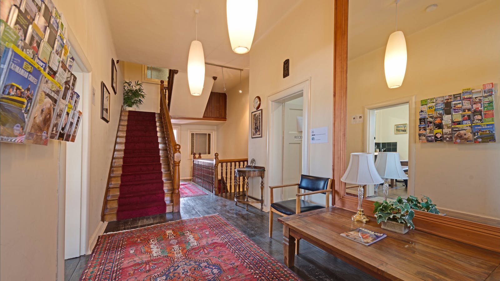 Entrance from front door