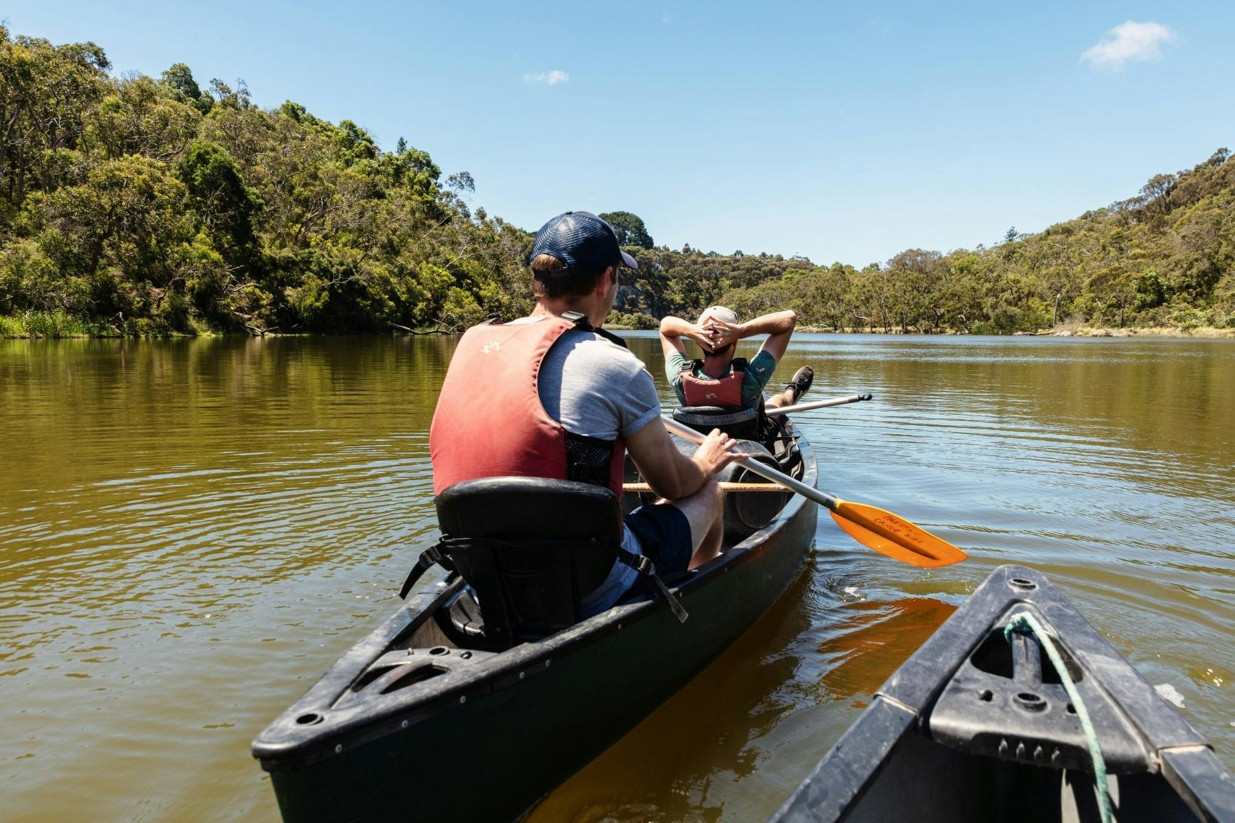 Canoeing on Glenelg River