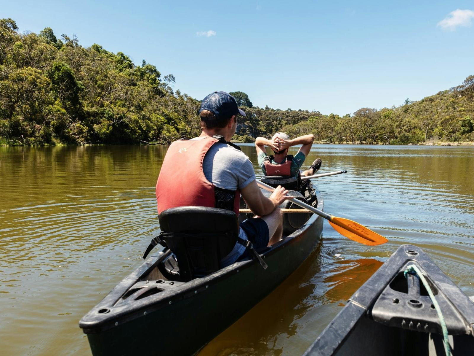 Canoeing on Glenelg River