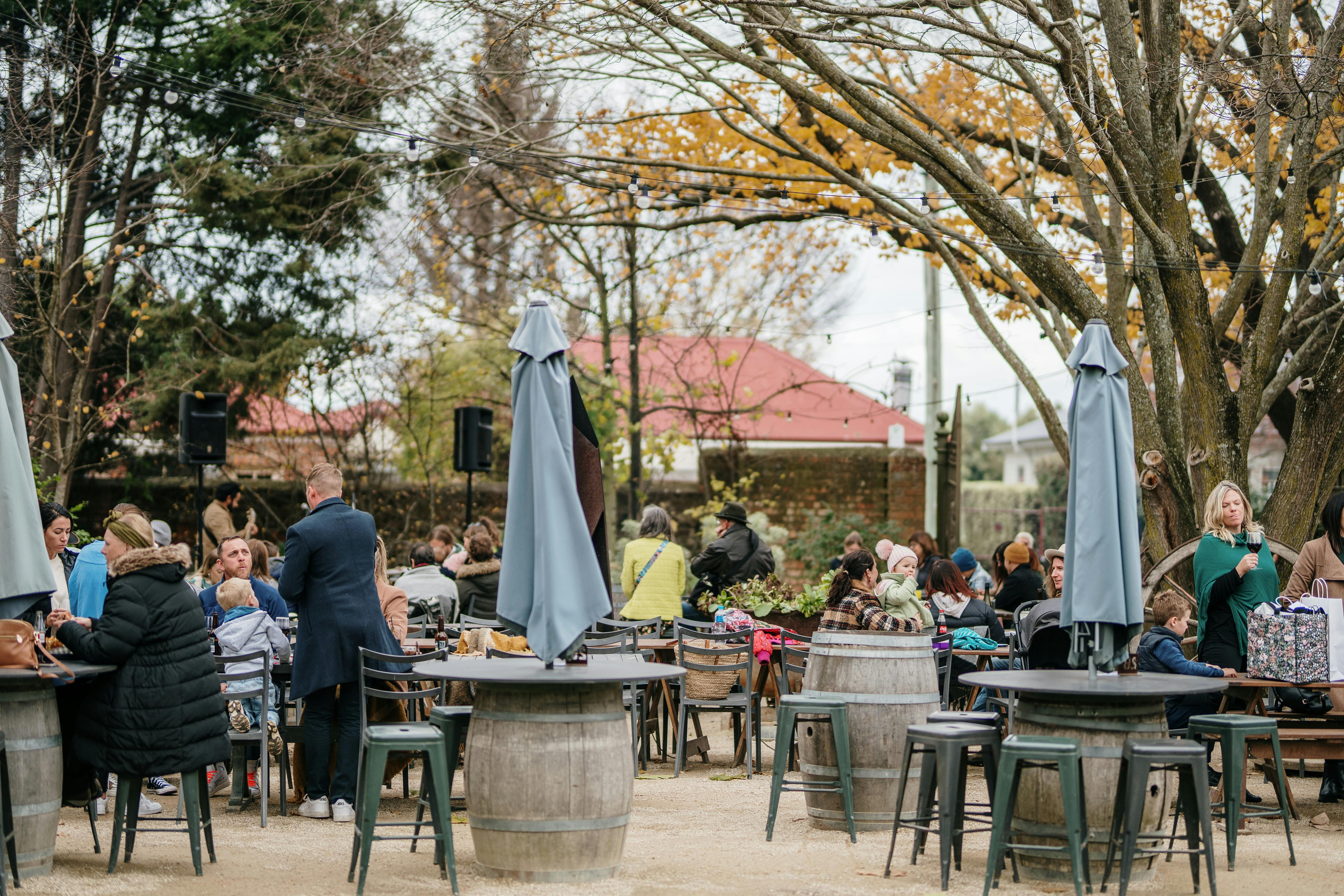 Clarendon Arms Hotel beer garden