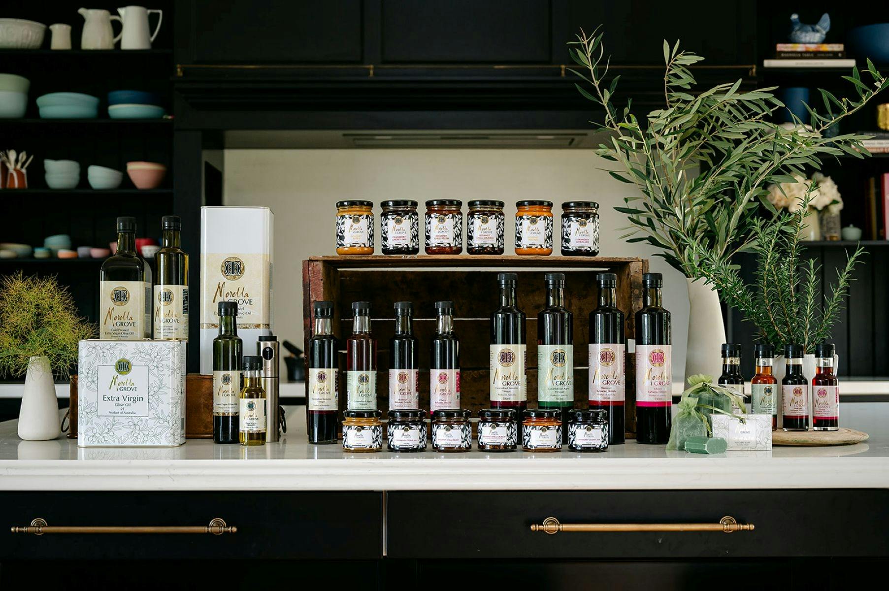 Gourmet selection of Award Winning artisian products.