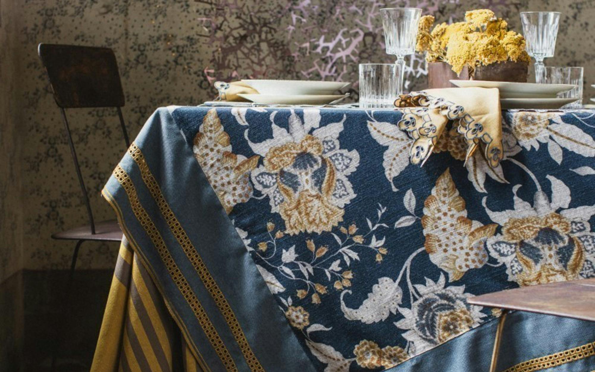 Italian linen tablecloth