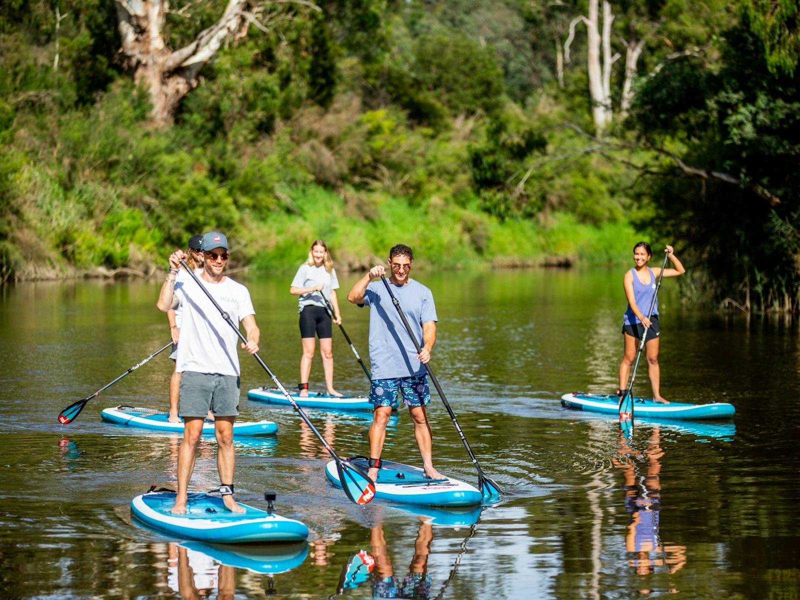 SUP on rivers and lakes