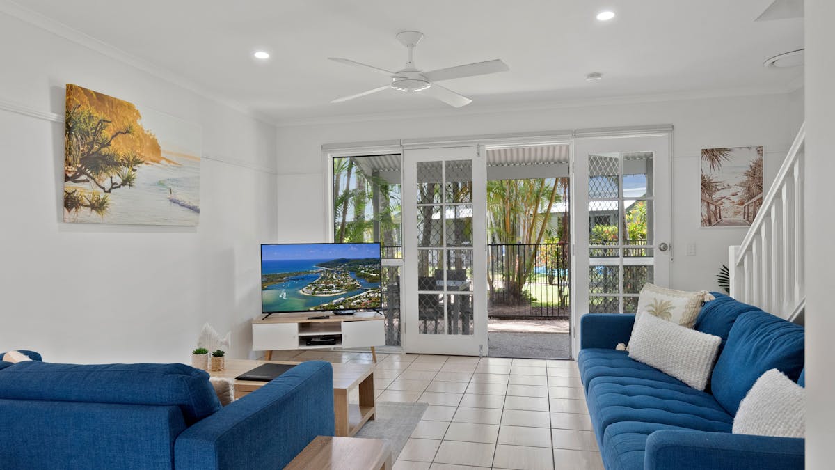 Lounges and TV in a Living Room