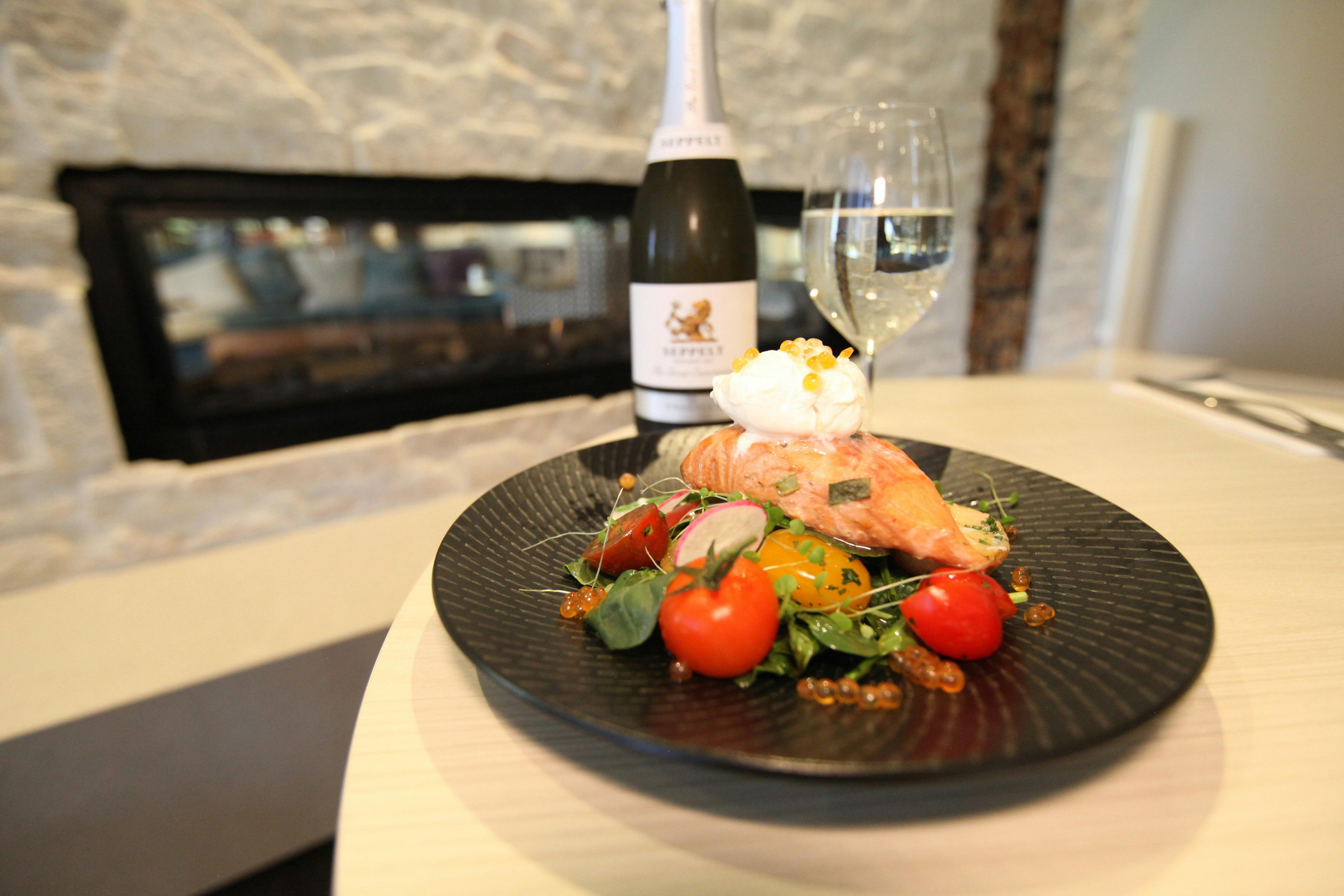 Bistro offers a delicious range of dishes to suit all tastes. Salmon anyone?
