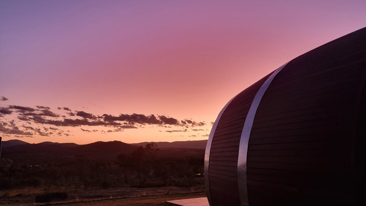 Sunset views at Barrel View