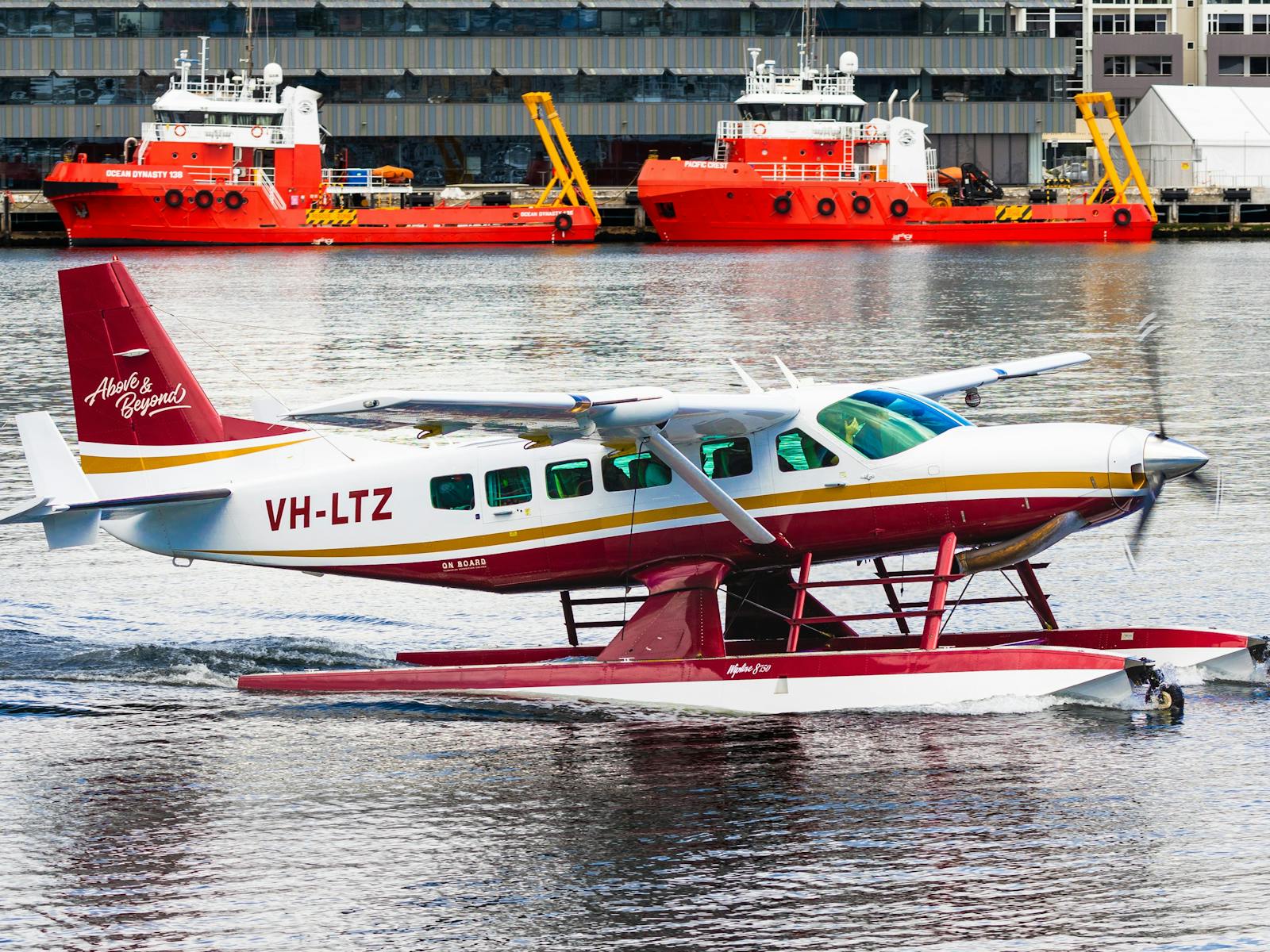 Seaplane on Derwent River