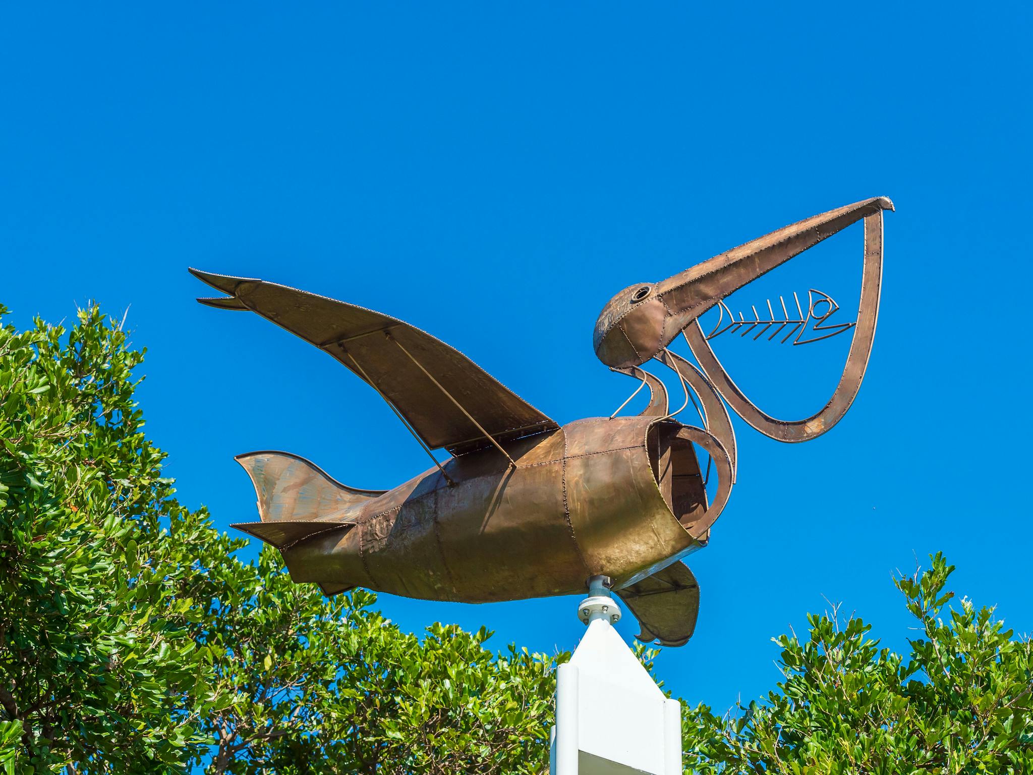 pelican sculpture