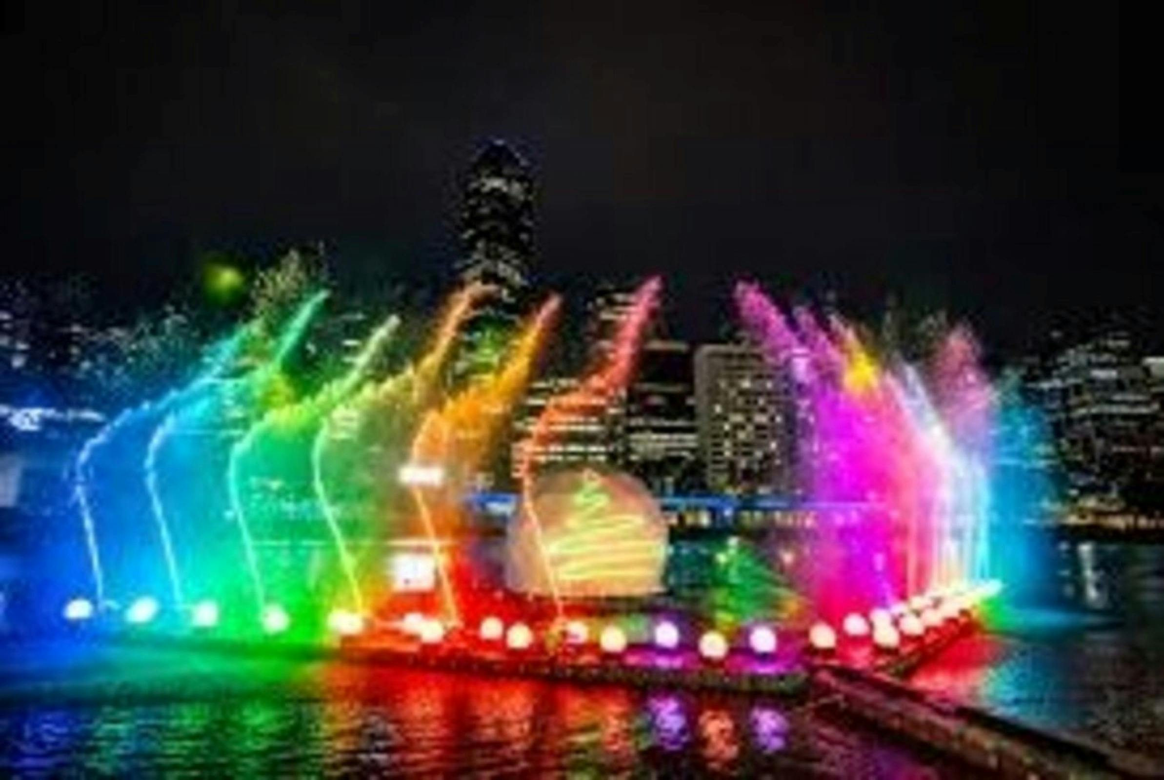 Christmas Fountain Show