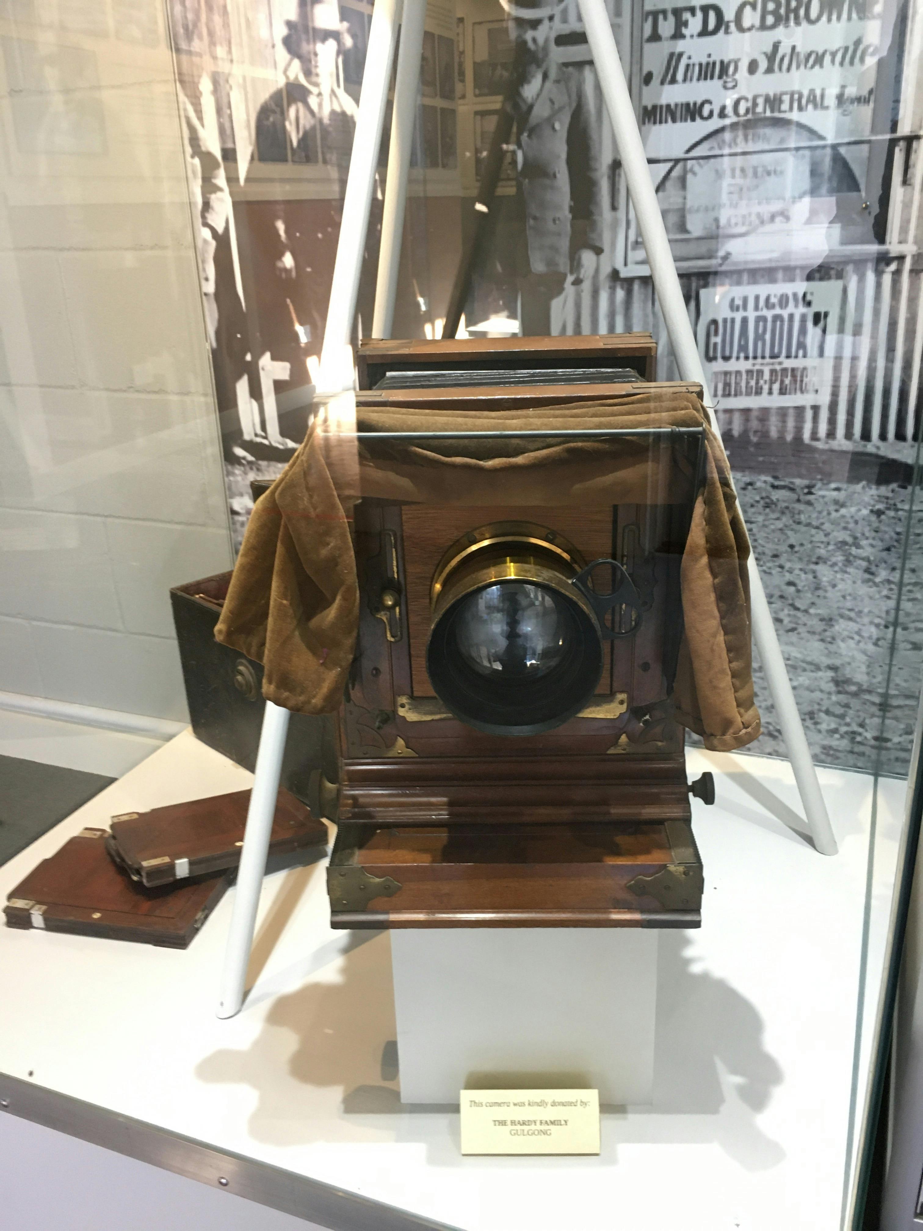 Vintage Wet Plate Camera