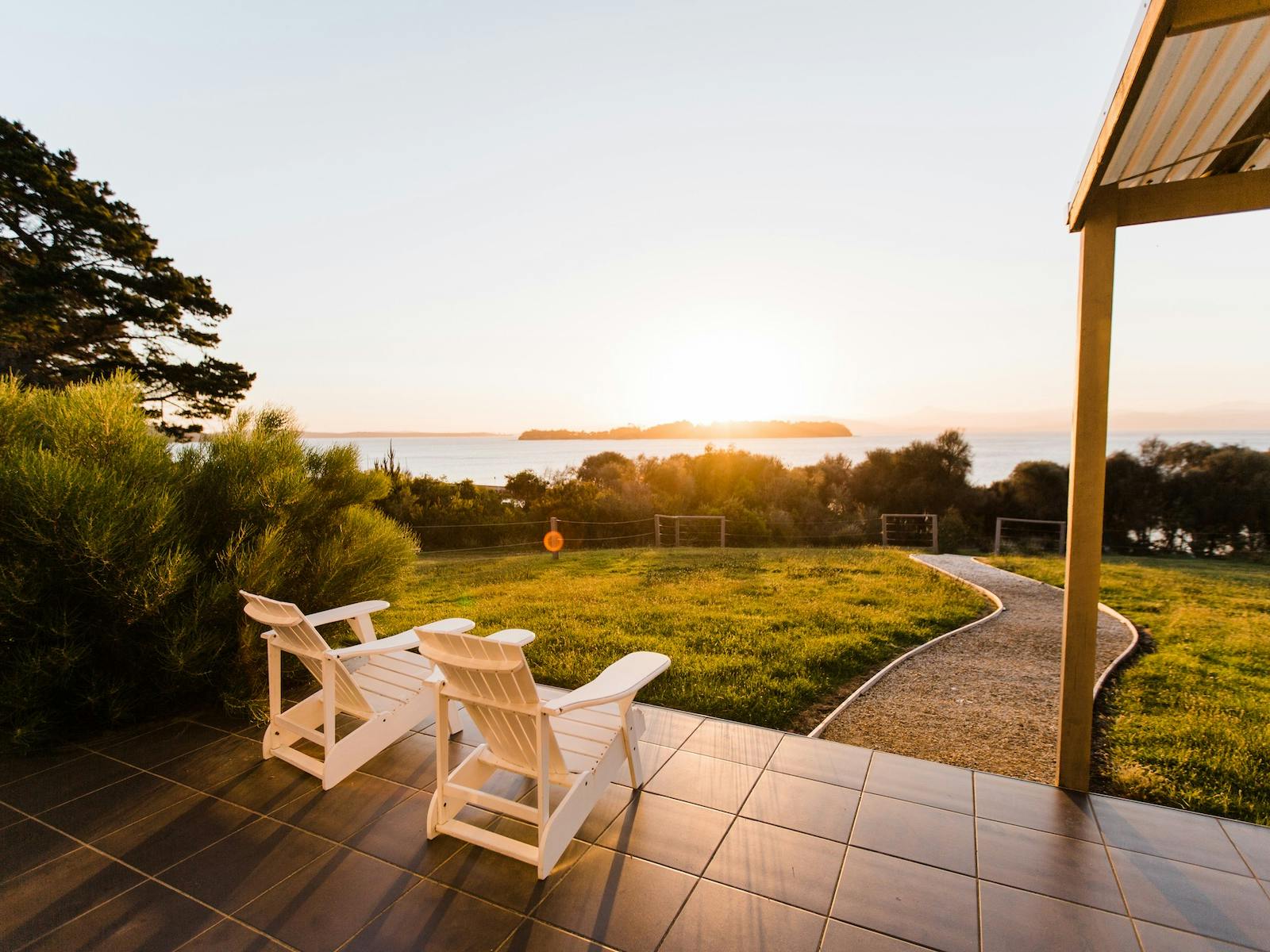 Manfield Seaside Bruny Island Backyard