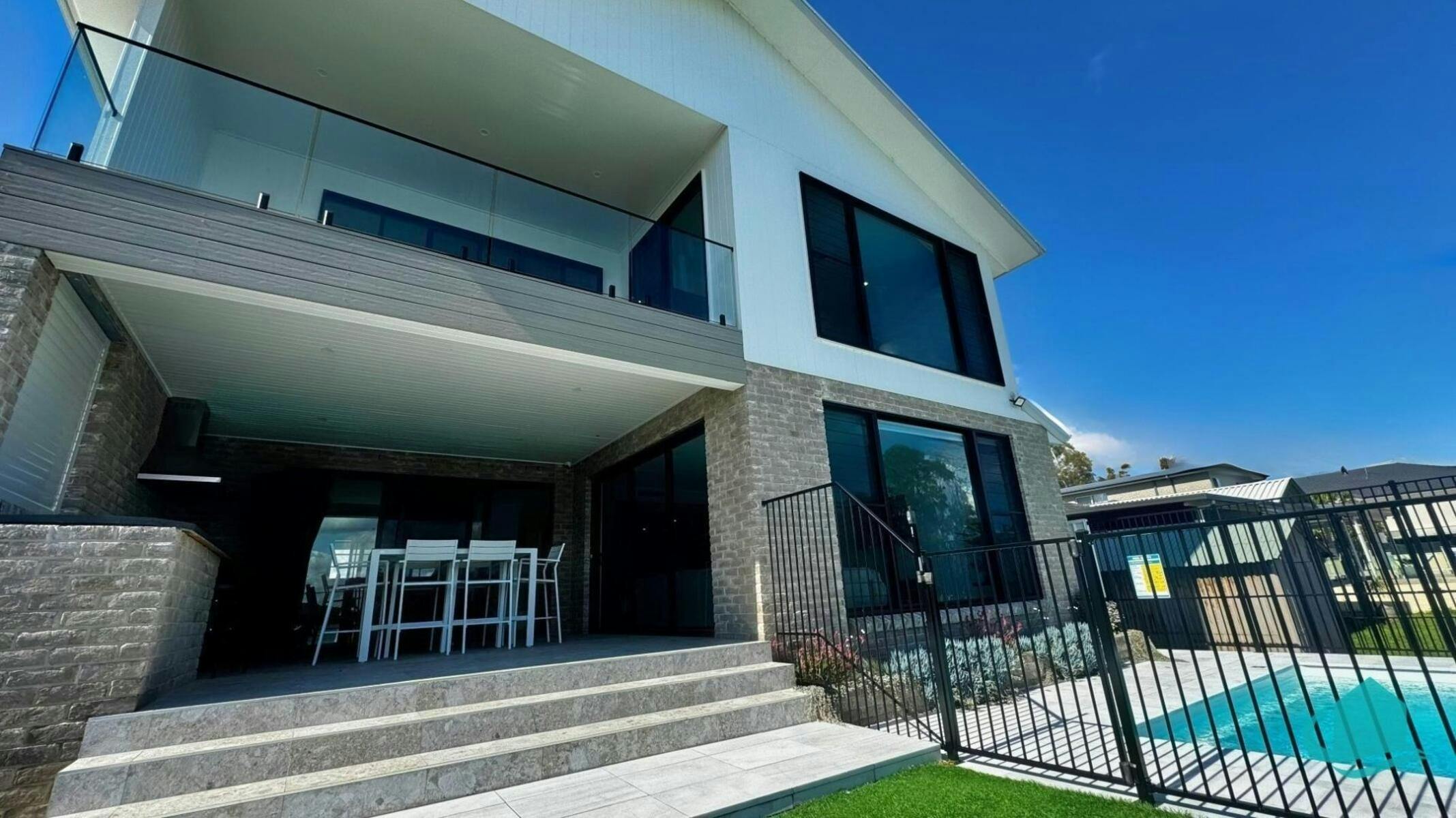 Undercover deck area