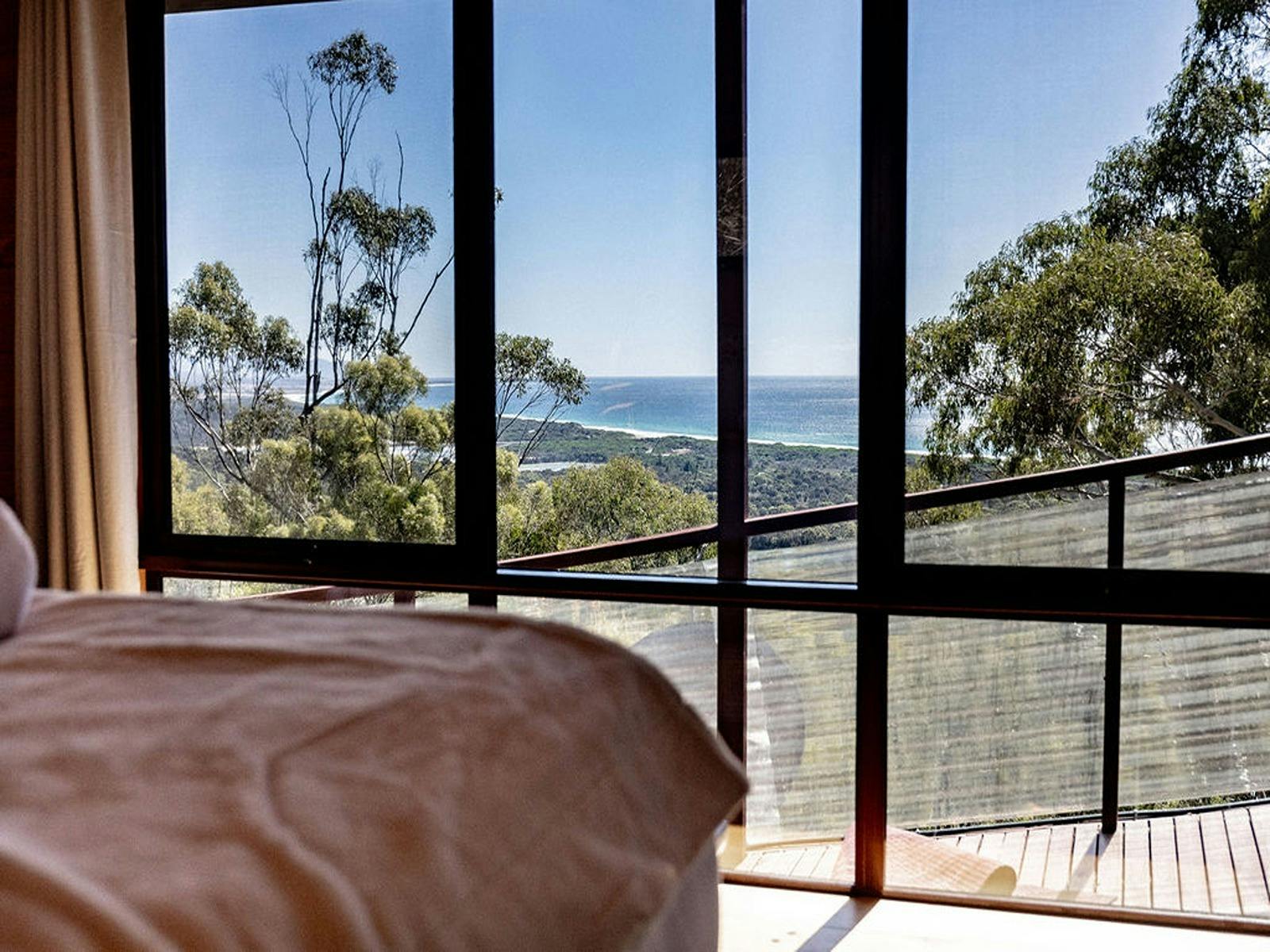 Main bedroom with view