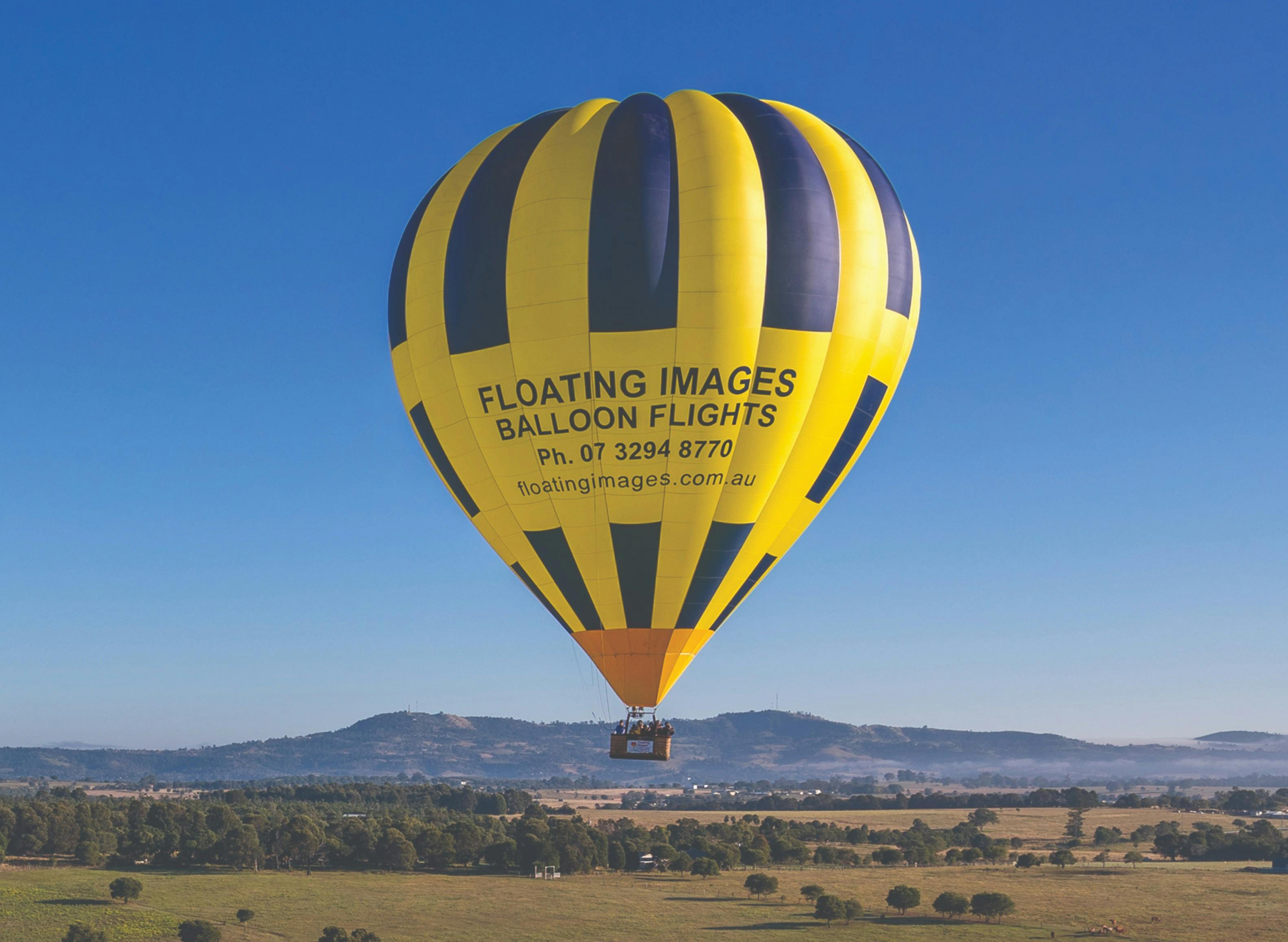 Greater Brisbane Scenic Hot Air Balloon Flight Only - 1 Hour Flight & No Breakfast Experience