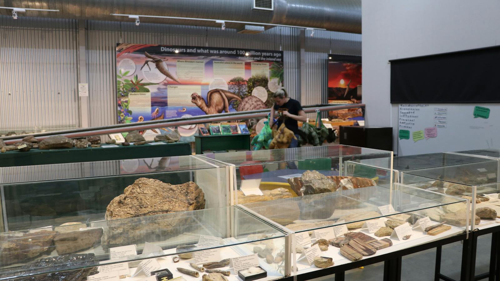 Inside the Flinders Discovery Centre