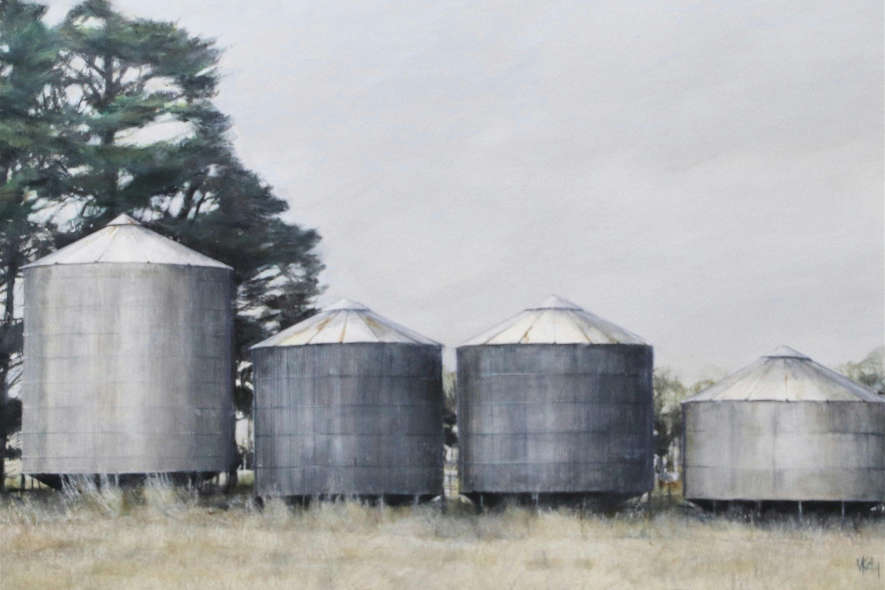 Painting of Silos