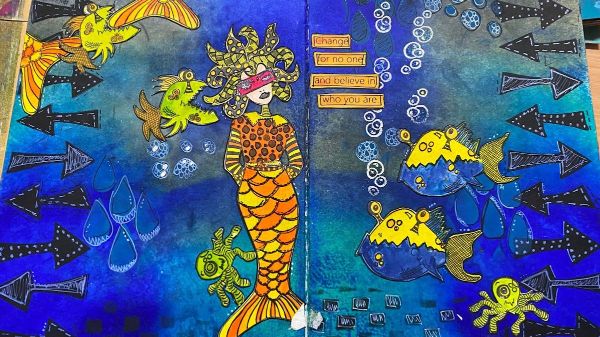 Art Journal Under the Sea