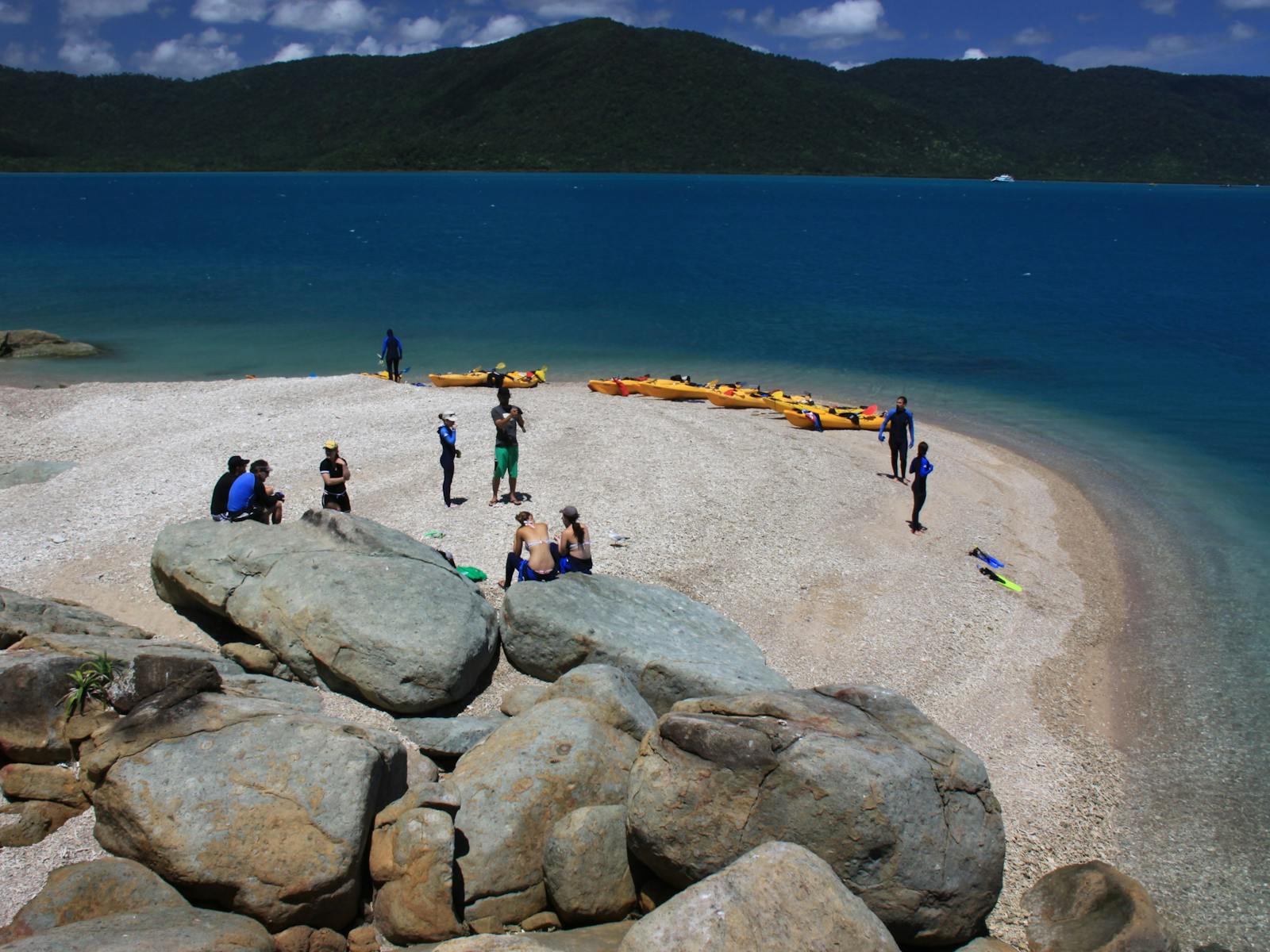 Beached at White Rock - Whitsundays.